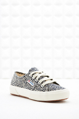 superga animal print trainers
