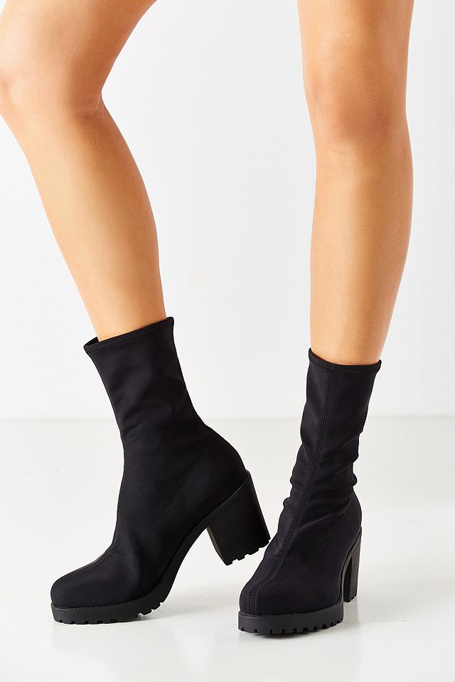 Vagabond Stretch Grace Black Ankle Boots | Urban Outfitters UK