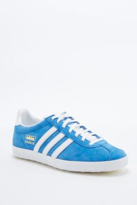 blue suede gazelles