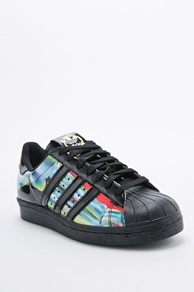 adidas X Rita Ora O-Ray Superstar ‘80s Trainers in Black adidas X Rita Ora O-Ray Superstar ‘80s Trainers in Black
