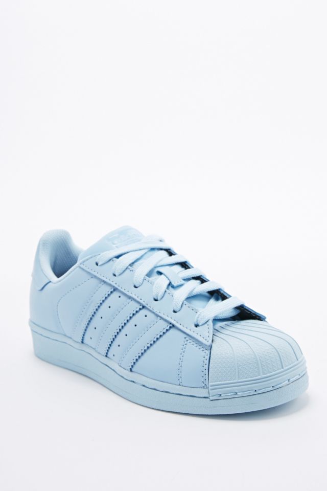 adidas X Pharrell Supercolor Superstar Trainers in Blue | Urban ...