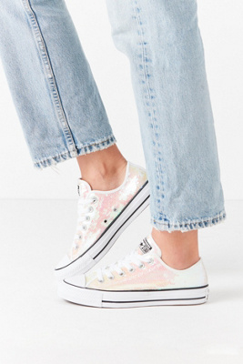 converse sequin low top