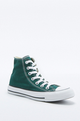 converse montante verte