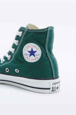 converse verte fonce haute