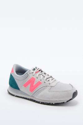 new balance 420 runner black and grey trainers