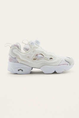 reebok insta pump blanche