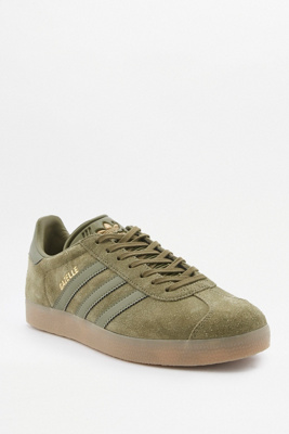 adidas gazelle olive gum