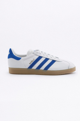 white gazelle blue stripes