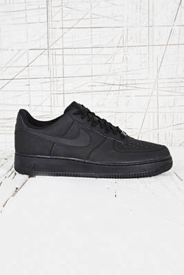 nike air force matt schwarz