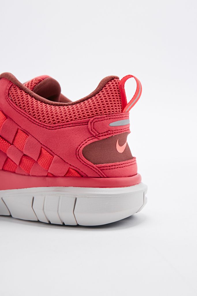 Nike Free Og 14 Woven Trainers In Red Urban Outfitters Uk