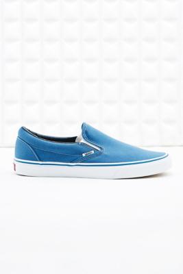 royal blue slip on vans