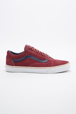 vans rouge foncé