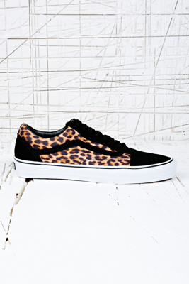 vans old skool animal print
