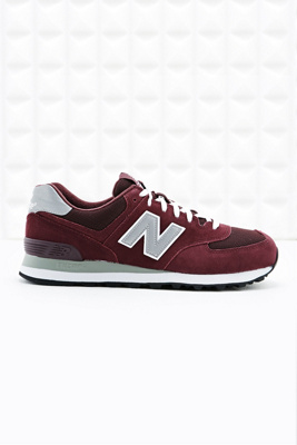 new balance 574 bordeaux