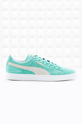 puma suede menthe