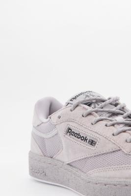 reebok club c 85 white 3m speckle trainers