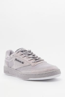 reebok club c 85 white 3m speckle trainers