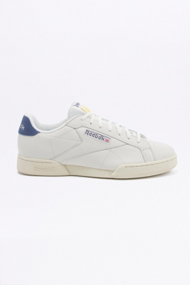 reebok npc white & blue classic trainers