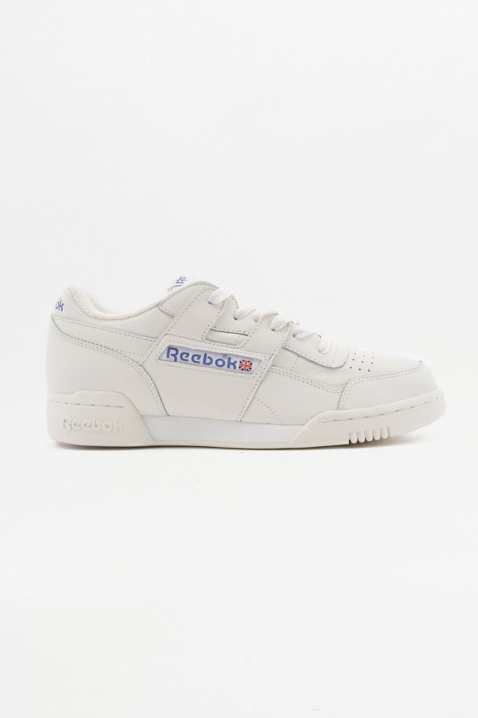 Reebok Workout Plus Vintage White Trainers | Urban Outfitters UK