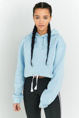 drawstring hem hoodie