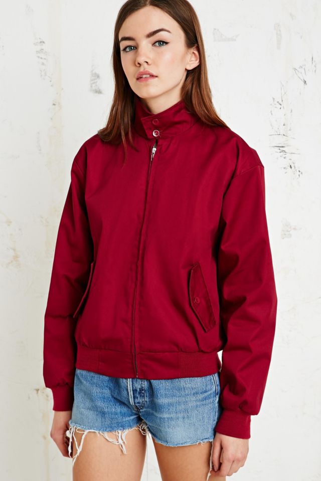 Vintage Renewal Harrington Jacket in Red | Urban Outfitters UK