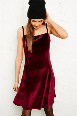 90s velvet dress