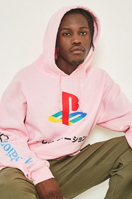 playstation pink hoodie