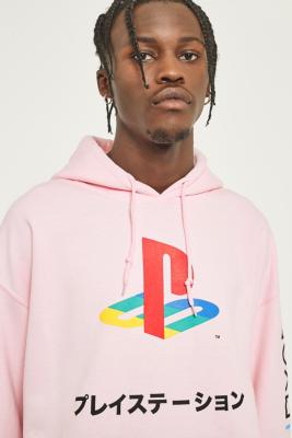 pink playstation sweatshirt