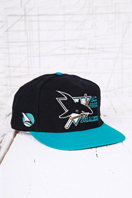 vintage san jose sharks hat