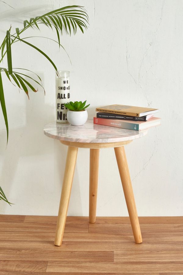 Marble Side Table Urban Outfitters UK