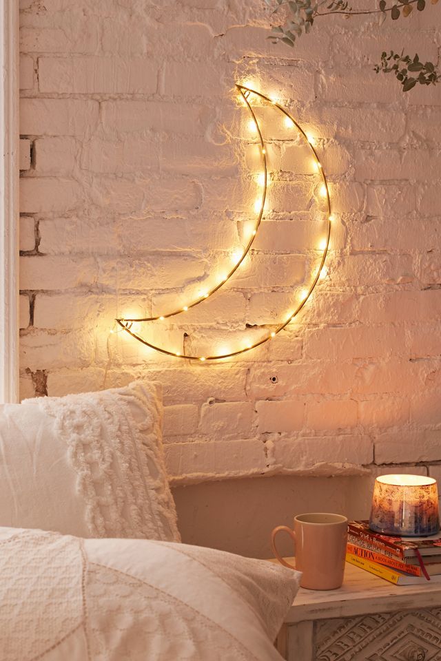 Geo Moon Light Sculpture Urban Outfitters UK