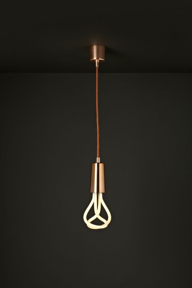Plumen Drop Cap & Pendant Set in Copper Urban Outfitters UK