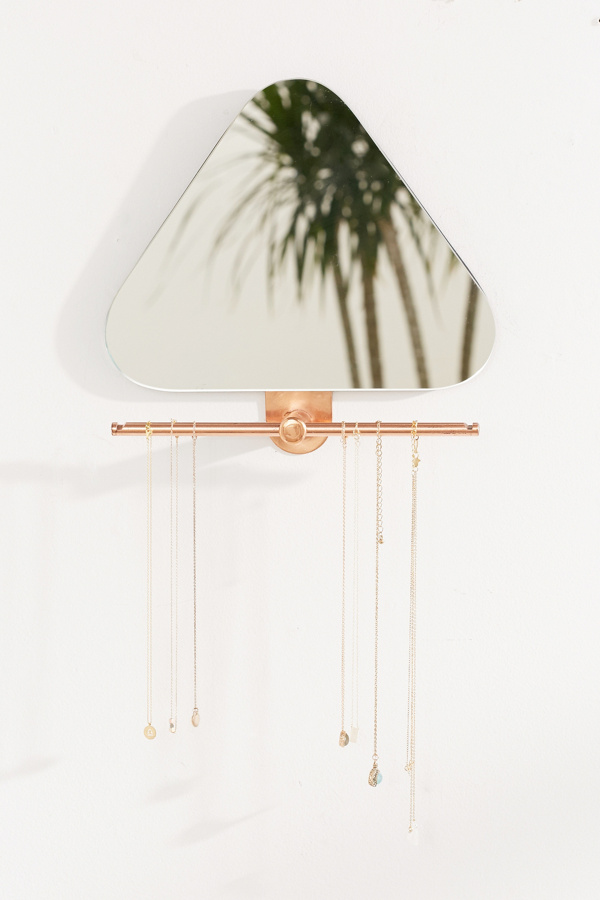 Bethany Triangle Jewellery Storage Mirror Urban Outfitters FR