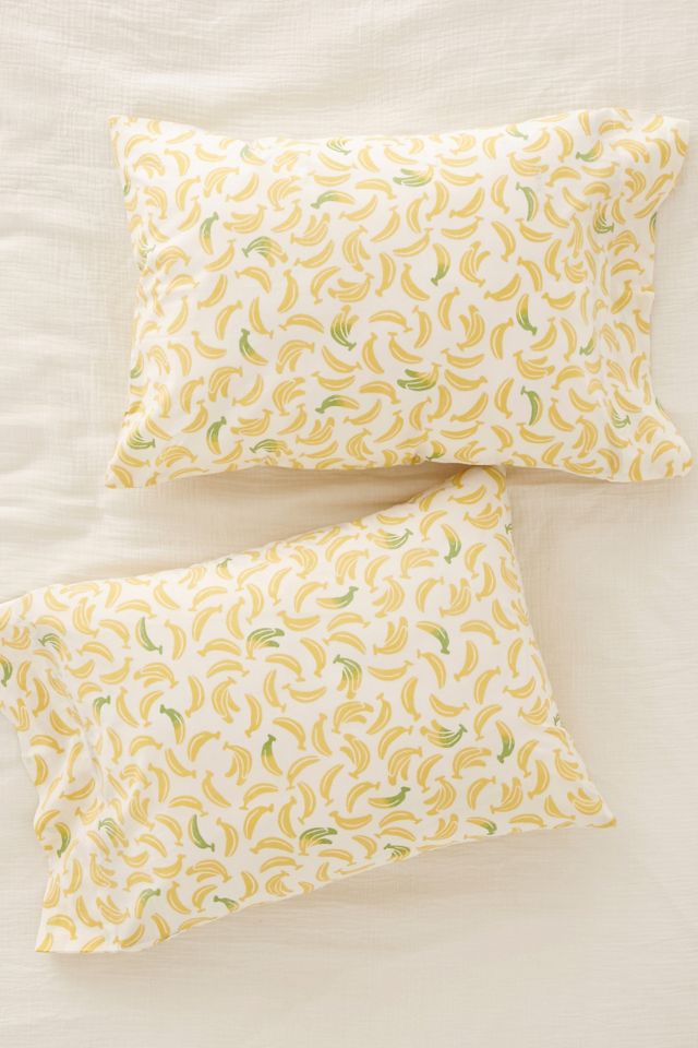 Banana Pillowcase Set Urban Outfitters UK