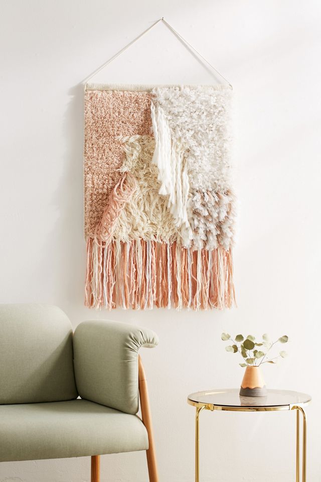 Talla Textured Wall Hanging Urban Outfitters UK