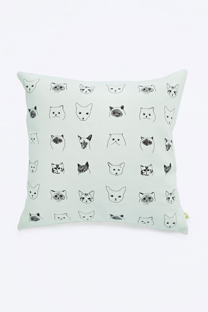 Baines & Fricker Cat Cushion Urban Outfitters UK