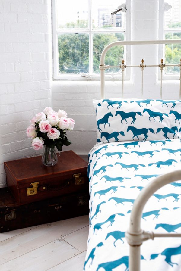 Anorak Single Horse Duvet Cover Urban Outfitters Uk