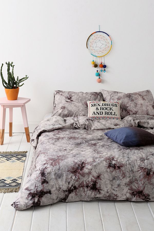 Acid Wash Double Duvet Cover Urban Outfitters Uk