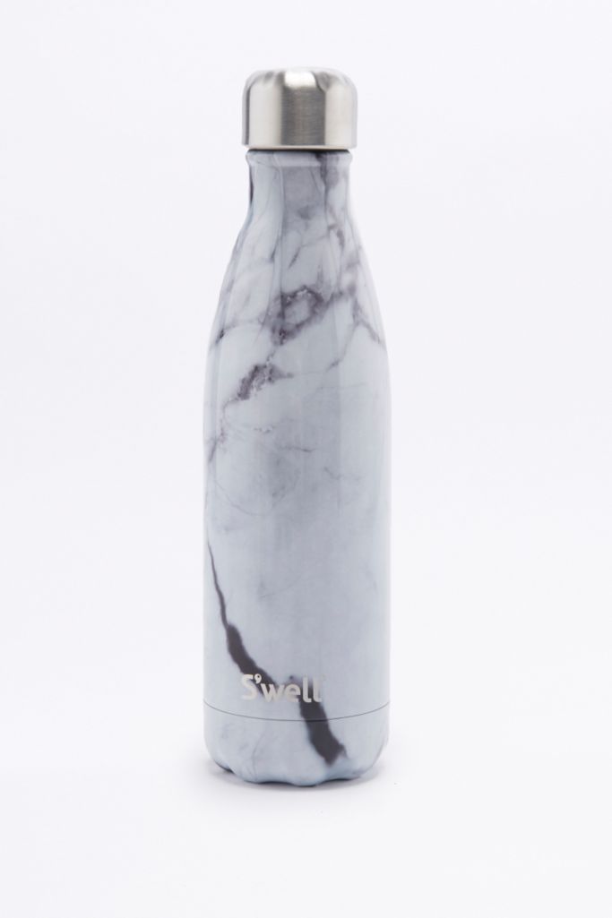 S'Well 17-Oz White Marble Water Bottle | Urban Outfitters UK