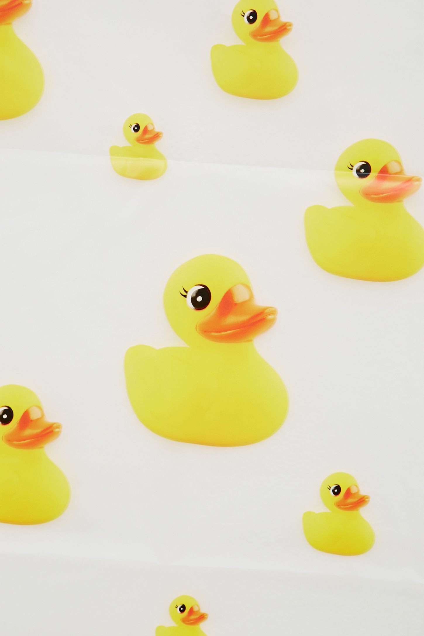 Rubber Duck Shower Curtain In White Urban Outfitters Uk