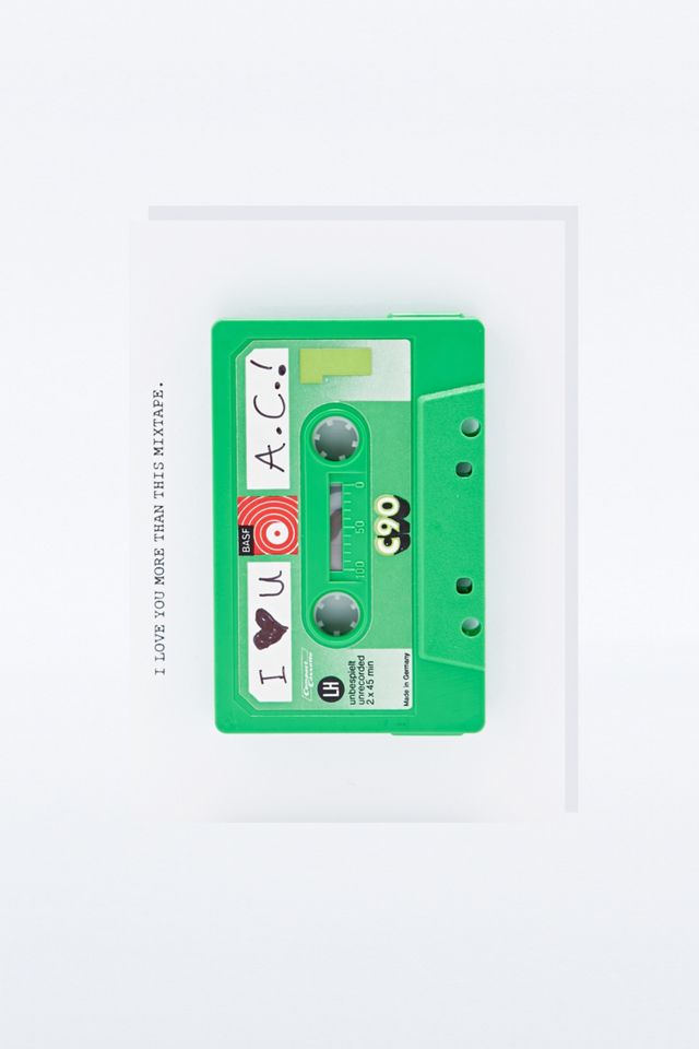 Mix Tape Card Urban Outfitters UK