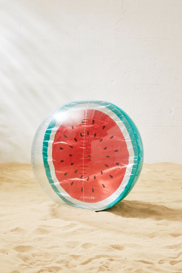 Sunnylife Inflatable XL Watermelon Ball Urban Outfitters UK