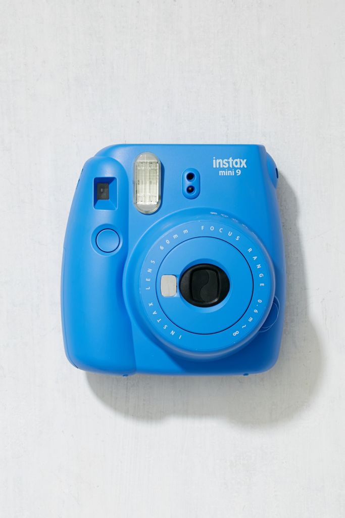 Fujifilm Instax Mini 9 Cobalt Blue Instant Camera Urban Outfitters UK