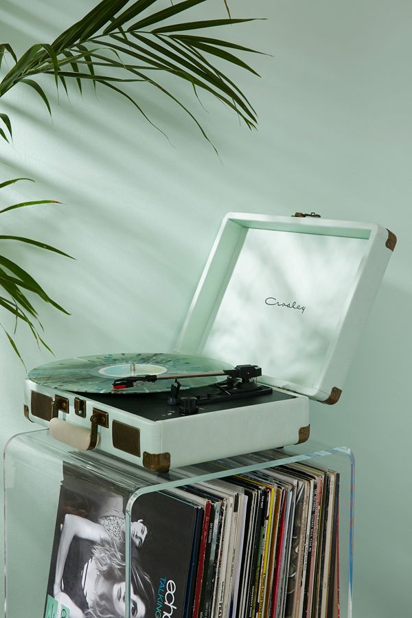Crosley Cruiser Mint Vinyl Record Player | Urban Outfitters UK