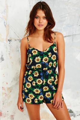 urban outfitters sunflower jumpsuit