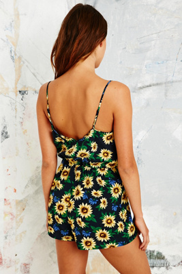 urban outfitters sunflower jumpsuit