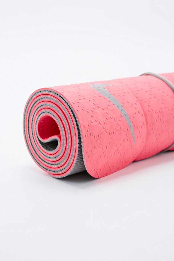 Nike Just Do It Yoga Mat In Pink Urban Outfitters Uk