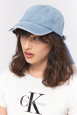 tie back baseball cap