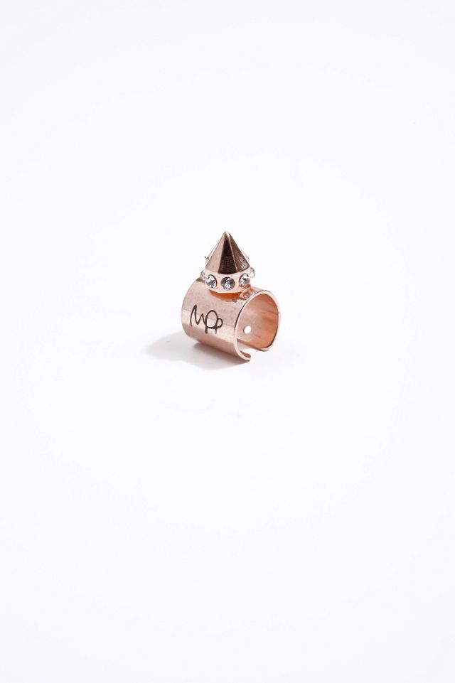 Maria Francesca Pepe Rose Gold Ear Cuff Urban Outfitters UK
