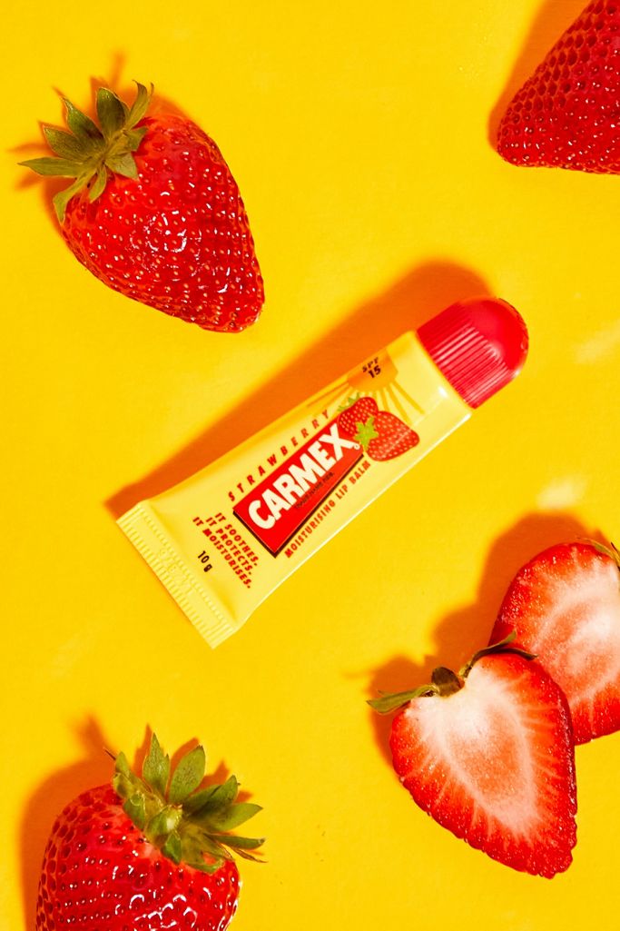 Carmex Strawberry Lip Balm Tube Urban Outfitters UK